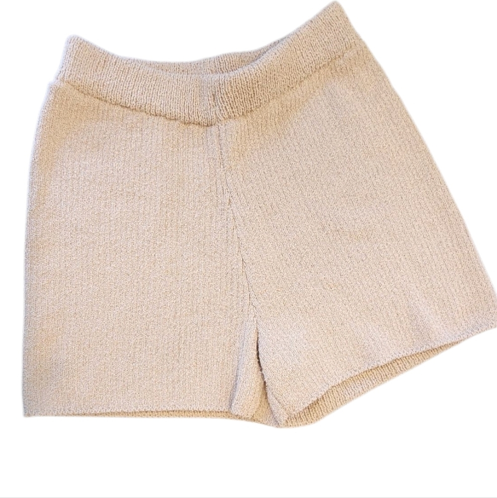 Women's taupe Knit Shorts